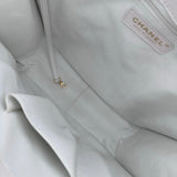 シャネル CHANEL ココマークチェーントートバッグ AS2359 31番台 ホワイト ゴールド金具 キャビアスキン レディース トートバッグ