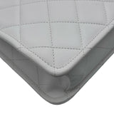シャネル CHANEL ココマークチェーントートバッグ AS2359 31番台 ホワイト ゴールド金具 キャビアスキン レディース トートバッグ