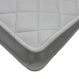 シャネル CHANEL ココマークチェーントートバッグ AS2359 31番台 ホワイト ゴールド金具 キャビアスキン レディース トートバッグ