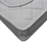 シャネル CHANEL ココマークチェーントートバッグ AS2359 31番台 ホワイト ゴールド金具 キャビアスキン レディース トートバッグ