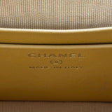 シャネル CHANEL ココマークチェーンショルダー AP3367 イエロー ゴールド金具 カーフスキン レディース ショルダーバッグ