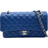 シャネル CHANEL マトラッセ25 A01112 25番台 ブルー ゴールド金具 ラムスキン レディース ショルダーバッグ