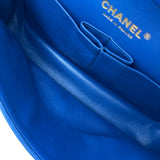 シャネル CHANEL マトラッセ25 A01112 25番台 ブルー ゴールド金具 ラムスキン レディース ショルダーバッグ