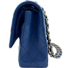 シャネル CHANEL マトラッセ25 A01112 25番台 ブルー ゴールド金具 ラムスキン レディース ショルダーバッグ