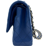 シャネル CHANEL マトラッセ25 A01112 25番台 ブルー ゴールド金具 ラムスキン レディース ショルダーバッグ