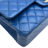 シャネル CHANEL マトラッセ25 A01112 25番台 ブルー ゴールド金具 ラムスキン レディース ショルダーバッグ