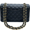 シャネル CHANEL マトラッセ3 A01113 ブラック ゴールド金具 キャビアスキン レディース ショルダーバッグ