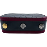 シャネル CHANEL マトラッセカメラバッグ A57574 26番台 ブラック ゴールド金具 カーフスキン レディース ショルダーバッグ