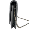 シャネル CHANEL ココロックチェーンウォレット A80766 29番台 グレー ゴールド金具 キャビアスキン レディース ショルダーバッグ