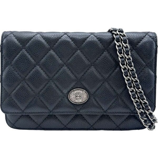 シャネル CHANEL マトラッセチェーンウォレット A69366 19番台
