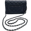 シャネル CHANEL マトラッセチェーンウォレット A69366 19番台 ブラック シルバー金具 キャビアスキン レディース ショルダーバッグ
