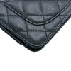 シャネル CHANEL マトラッセチェーンウォレット A69366 19番台 ブラック シルバー金具 キャビアスキン レディース ショルダーバッグ
