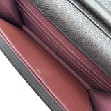 シャネル CHANEL マトラッセチェーンウォレット AP0250 29番台 ブラック ゴールド金具 キャビアスキン レディース ショルダーバッグ