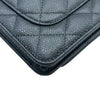 シャネル CHANEL マトラッセチェーンウォレット AP0250 29番台 ブラック ゴールド金具 キャビアスキン レディース ショルダーバッグ
