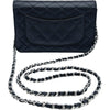 シャネル CHANEL マトラッセチェーンウォレット AP0250 ブラック シルバー金具 キャビアスキン レディース ショルダーバッグ