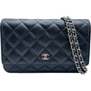 シャネル CHANEL マトラッセチェーンウォレット AP0250 ブラック ゴールド金具 キャビアスキン レディース ショルダーバッグ