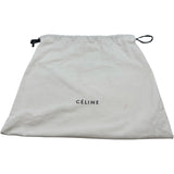 セリーヌ CELINE ラゲージナノショッパー レッド/ブラック/ライトグレー シルバー金具 レザー レディース ハンドバッグ