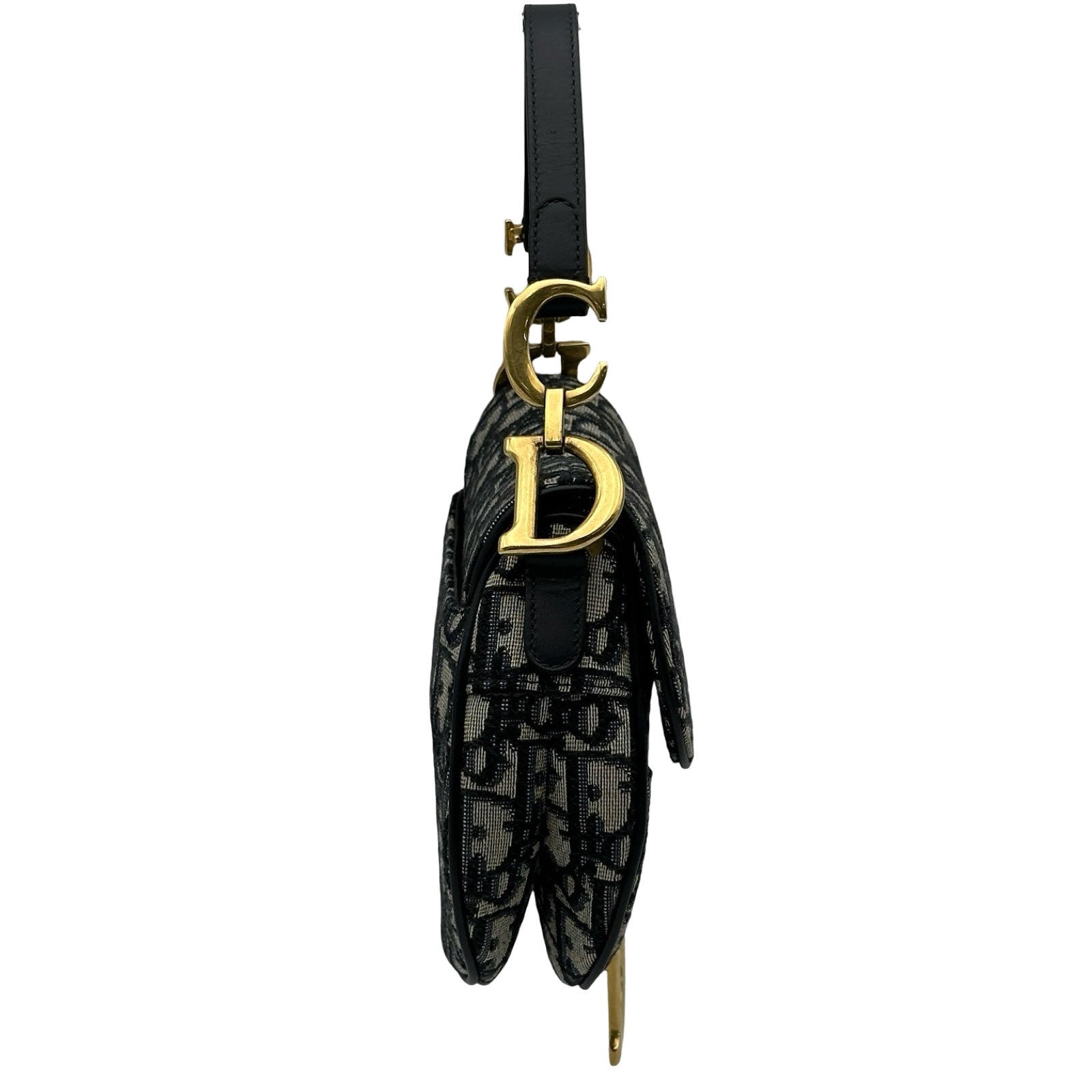 クリスチャン・ディオール Christian Dior ミニサドルバッグ ネイビー