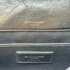 サンローラン SAINT LAURENT ニキベイビー ブラック シルバー金具 カーフスキン レディース ショルダーバッグ