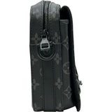 ルイ・ヴィトン LOUIS VUITTON スティーマー・メッセンジャーバッグ M45685 ブラック モノグラム・エクリプス メンズ メッセンジャーバッグ