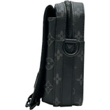 ルイ・ヴィトン LOUIS VUITTON スティーマー・メッセンジャーバッグ M45685 ブラック モノグラム・エクリプス メンズ メッセンジャーバッグ