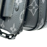 ルイ・ヴィトン LOUIS VUITTON スティーマー・メッセンジャーバッグ M45685 ブラック モノグラム・エクリプス メンズ メッセンジャーバッグ