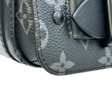 ルイ・ヴィトン LOUIS VUITTON スティーマー・メッセンジャーバッグ M45685 ブラック モノグラム・エクリプス メンズ メッセンジャーバッグ