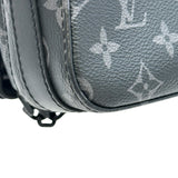 ルイ・ヴィトン LOUIS VUITTON スティーマー・メッセンジャーバッグ M45685 ブラック モノグラム・エクリプス メンズ メッセンジャーバッグ