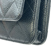 シャネル CHANEL マトラッセチェーンウォレット AP0250 ブラック シルバー金具 キャビアスキン レディース ショルダーバッグ