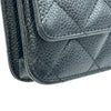 シャネル CHANEL マトラッセチェーンウォレット AP0250 ブラック シルバー金具 キャビアスキン レディース ショルダーバッグ