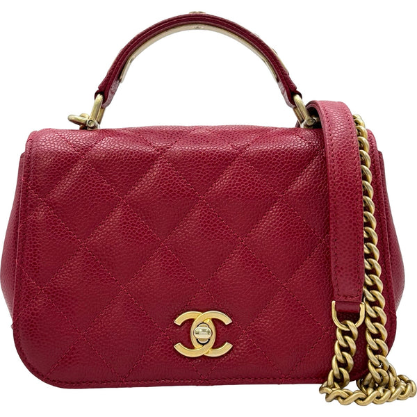 シャネル CHANEL マトラッセトップハンドルチェーンショルダー AS2362