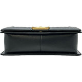 シャネル CHANEL ボーイシャネル25 A67086 ブラック ゴールド金具 キャビアスキン レディース ショルダーバッグ