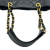 シャネル CHANEL PSTチェーントート A50994 14番台 ブラック ゴールド金具 キャイアスキン レディース トートバッグ