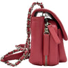 シャネル CHANEL フラップチェーンショルダーバッグ AS1315 29番台 ピンク シルバー金具 カーフスキン レディース ショルダーバッグ