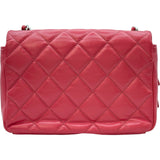 シャネル CHANEL フラップチェーンショルダーバッグ AS1315 29番台 ピンク シルバー金具 カーフスキン レディース ショルダーバッグ