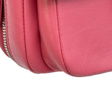 シャネル CHANEL フラップチェーンショルダーバッグ AS1315 29番台 ピンク シルバー金具 カーフスキン レディース ショルダーバッグ