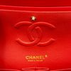 シャネル CHANEL マトラッセ25 A01112 25番台 レッド ゴールド金具 ラムスキン レディース ショルダーバッグ