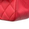 シャネル CHANEL マトラッセ25 A01112 25番台 レッド ゴールド金具 ラムスキン レディース ショルダーバッグ
