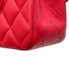 シャネル CHANEL マトラッセ25 A01112 25番台 レッド ゴールド金具 ラムスキン レディース ショルダーバッグ