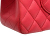 シャネル CHANEL マトラッセ25 A01112 25番台 レッド ゴールド金具 ラムスキン レディース ショルダーバッグ