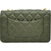 シャネル CHANEL ターンロックマトラッセチェーンウォレット AP3043 グリーン ゴールド金具 ラムスキン レディース ショルダーバッグ