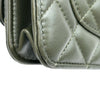 シャネル CHANEL ターンロックマトラッセチェーンウォレット AP3043 グリーン ゴールド金具 ラムスキン レディース ショルダーバッグ