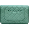 シャネル CHANEL マトラッセチェーンウォレット AP0250 29番台 ライトブルー ゴールド金具 キャビアスキン レディース ショルダーバッグ