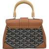 ゴヤール GOYARD サンゴンミニ ブラウン コーティングキャンバス レディース ショルダーバッグ