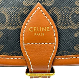 セリーヌ CELINE ミディアムフォルコバッグ 191502 タン トリオンフキャンバス レディース ショルダーバッグ