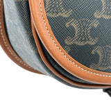 セリーヌ CELINE ミディアムフォルコバッグ 191502 タン トリオンフキャンバス レディース ショルダーバッグ