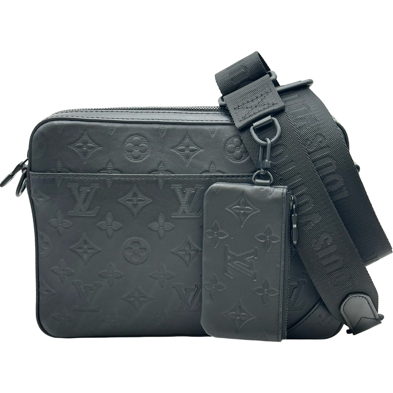 LOUIS VUITTON モノグラム メッセンジャーバッグ ルイ・ヴィトン LOUIS VUITTON デゥオ・メッセンジャーバッグ M69827