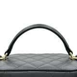 シャネル CHANEL マトラッセバニティチェーンショルダー AS2362 ブラック ゴールド金具 キャビアスキン レディース ショルダーバッグ