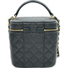 シャネル CHANEL マトラッセバニティチェーンショルダー AS2362 ブラック ゴールド金具 キャビアスキン レディース ショルダーバッグ