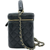 シャネル CHANEL マトラッセバニティチェーンショルダー AS2362 ブラック ゴールド金具 キャビアスキン レディース ショルダーバッグ